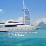 Yacht Tour Route in Dubai | Dubai yacht tour route Blog Banner by Yacht in Dubai