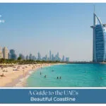 Beautiful UAE coastline with beaches and sea views